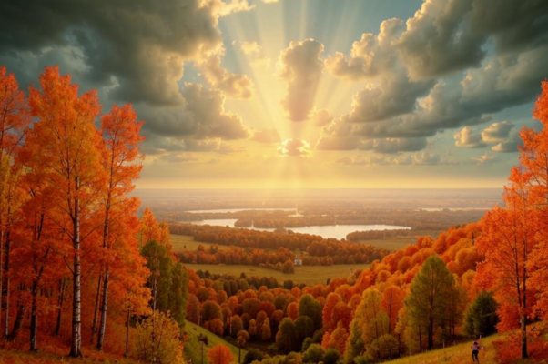 Небо («Такая большая осень…»)