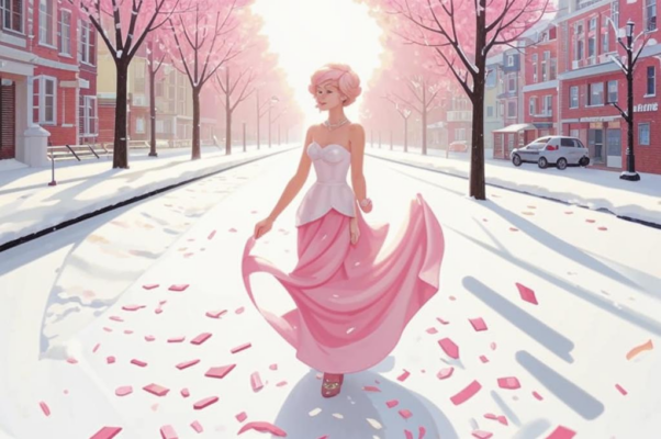 Первый снег («Может быть, Леночкой…»)