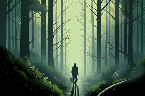 Прогулка («Пойдем пройдемся по лесу… / Доверчиво…»)