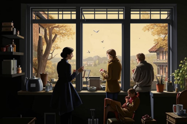 Свет в окнах