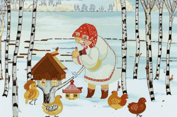 Снежный сад