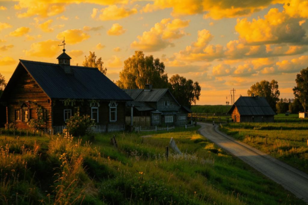 Туман («Только избы пройдешь, колодцы…»)