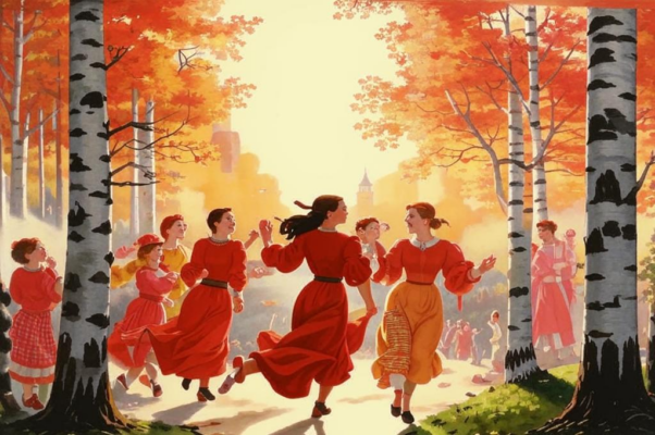 «В Троицын день они гуляли...»