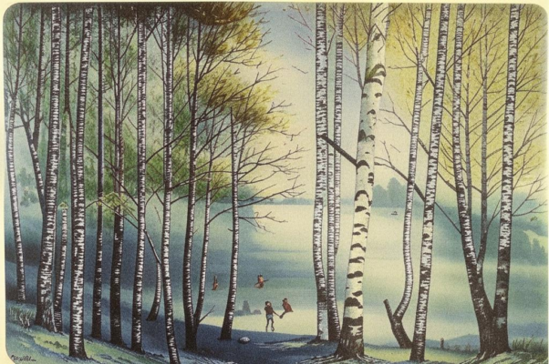 «Тихо стали осенние дни...»