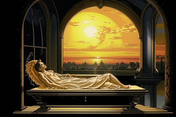 В избе («Солнце, солнце, глянь в оконце…»)