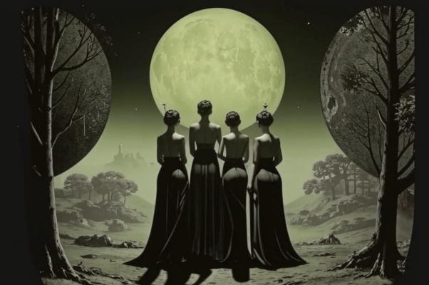 В лесу («Я одна в лесу, одна…»)