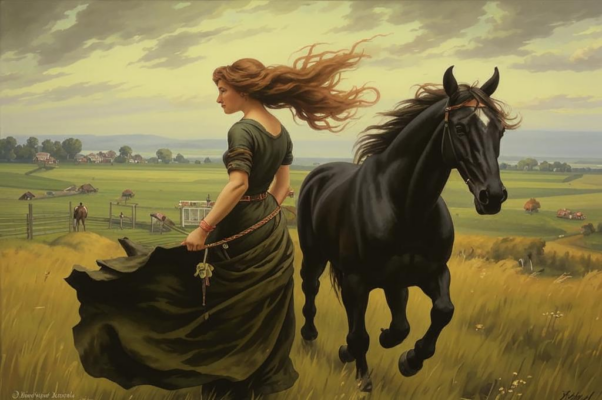 Черные кони