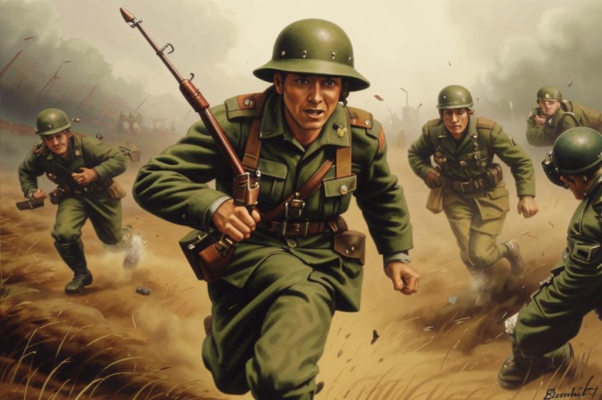 «Я знаю, ты бежал в бою...»