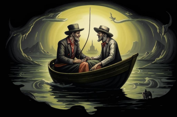 Двое («А. ― Я был богатым, как раджа…»)