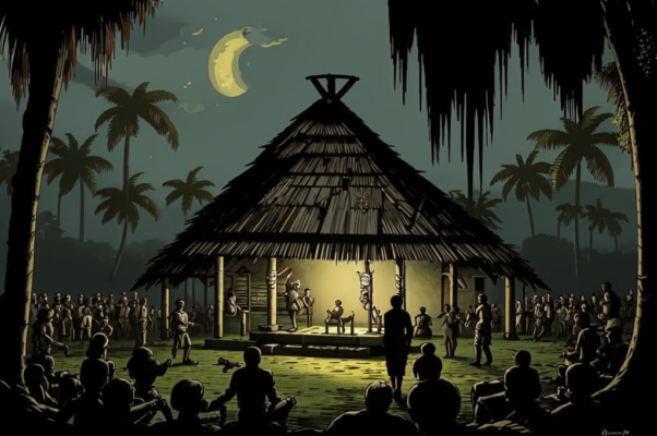 Дым над хижиной