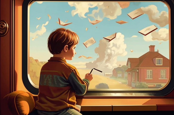 Телеграмма («Всегда назад столбы летят в окне…»)