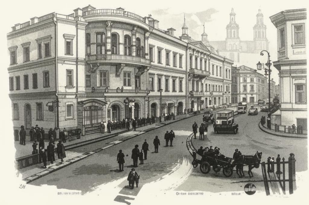 «На Александровской сидит один...»