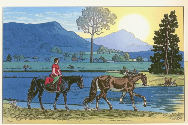 «Я берегом реки иду неторопливо...»