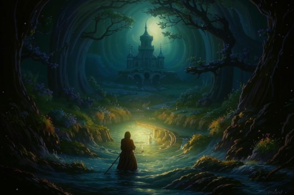 В яблоневом саду