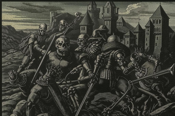 Черный рыцарь и Смерть