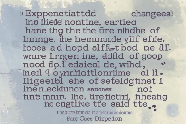 «Ожидаемые перемены...»