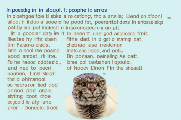 «Похожее в прозе на ерунду...»