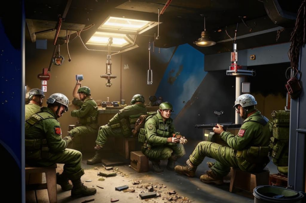 Военный уют