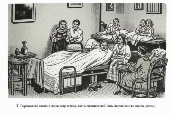 Женская палата в хирургии