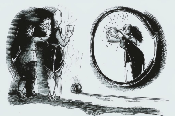 Зеркальце (« ― Ах, глаза бы мои не смотрели! …»)