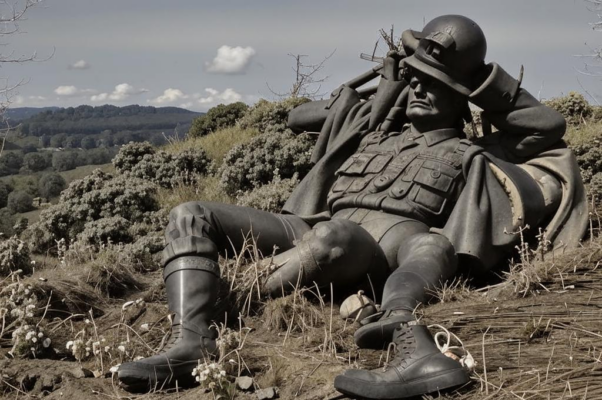 Памятник («Дивизия лезла на гребень гор…»)