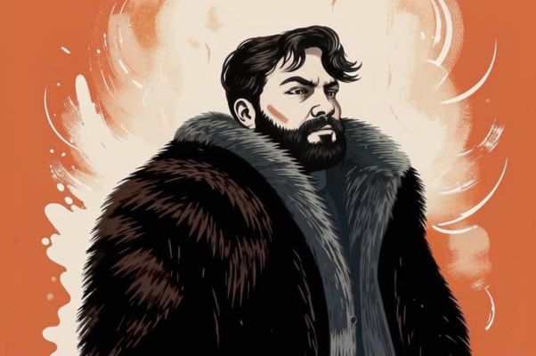 Старик («Он дышал тяжело от шуб…»)