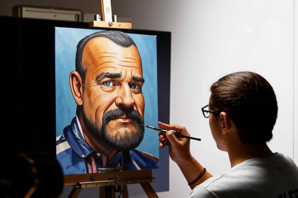 Художник («Художник пишет с меня портрет…»)