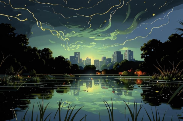 «Вечерами, листву колыша...»