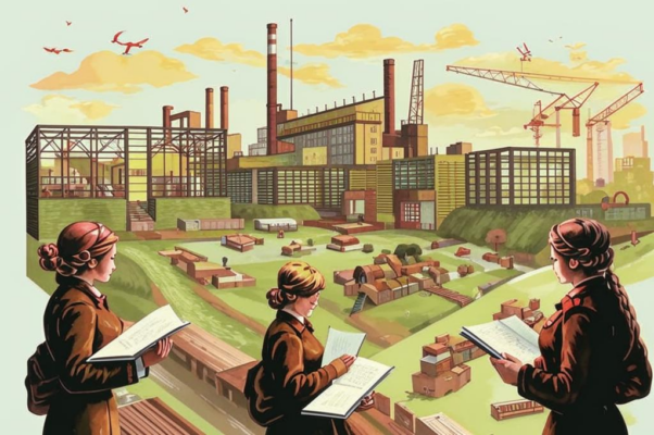 «На стройке дней, непримиримо новых...»