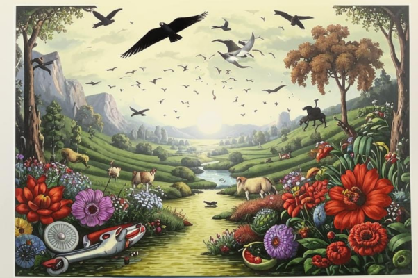 Собака («Объезжая восточный край …»)