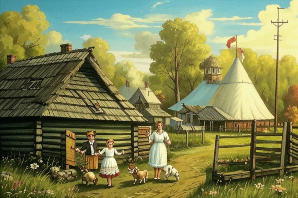 Солдат и батрачка