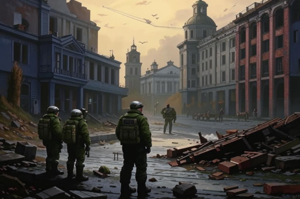 «Не дружно расстались мы, город отверженный небом...»