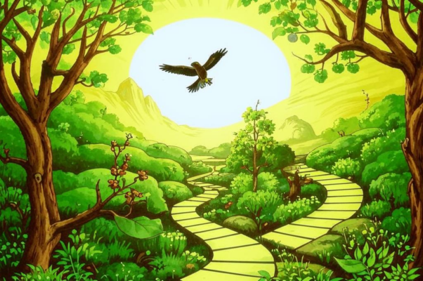 В горах («Незаметная тропинк…»)