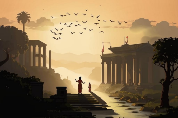 Рассвет («Тихо над спящим Салимо…»)