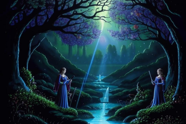 «Близ ключа в овраге...»