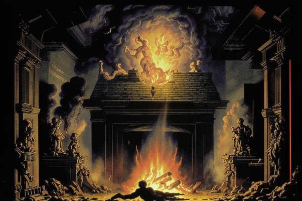 «В камине пылания много...»