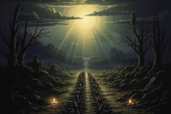 «В последнем свете злого дня...»