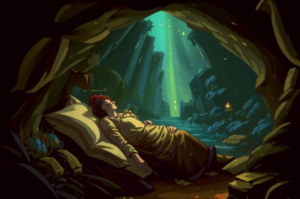 «В угрюмой, далекой пещере...»