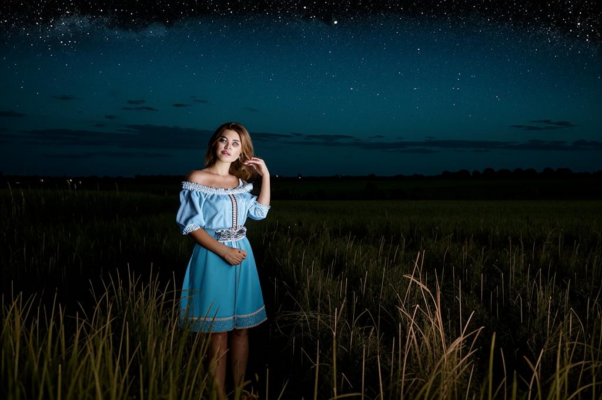 «Выди в поле полночное...»