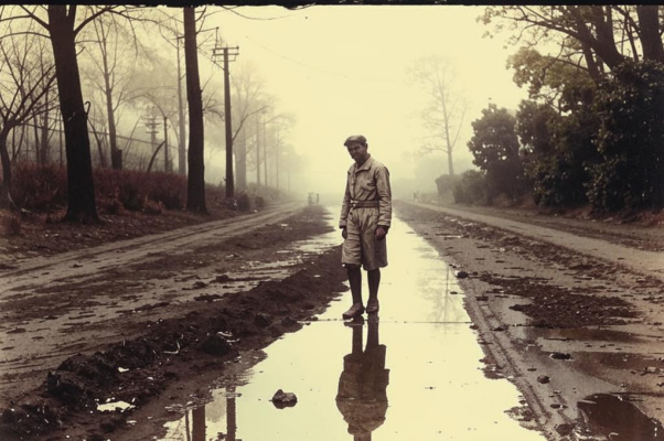 «Дорога от дождя размокла...»