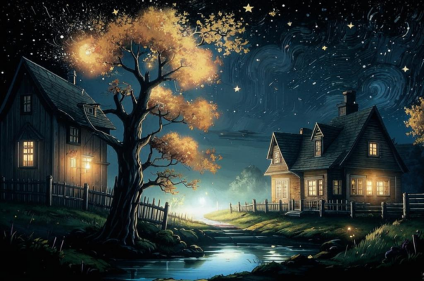 «Какая тишина! Какою ленью дышит...»