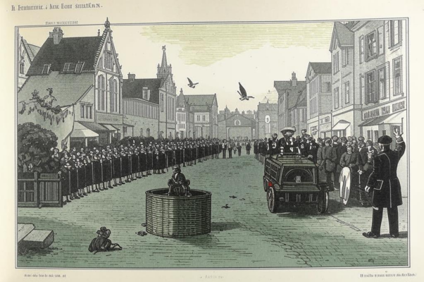 «На гулких улицах столицы...»