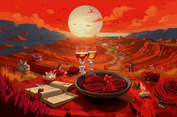 «На холмах заревых таинственную быль...»