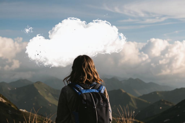 «Надо мною, как облако...»