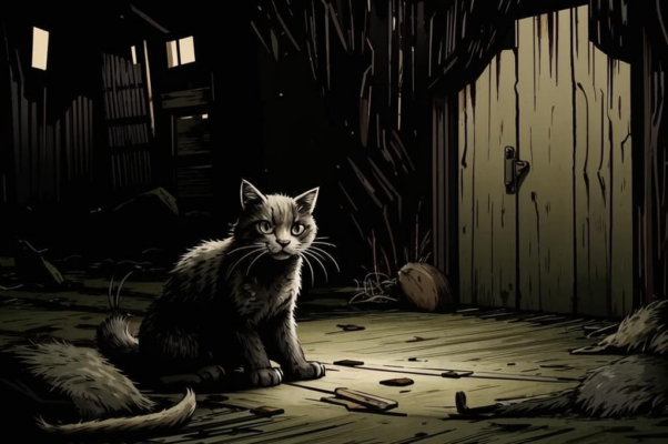 «Наш кот сегодня видел...»