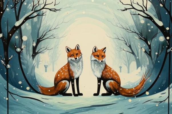 «В снегу лисиц сивиллины Трилоги...»