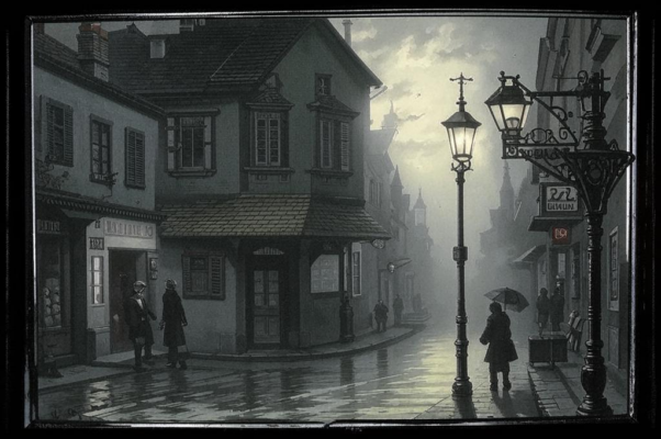 «Все было: фонарь, аптека...»