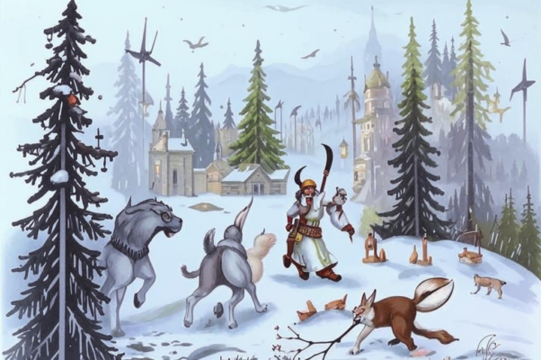 «Где готические ели...»