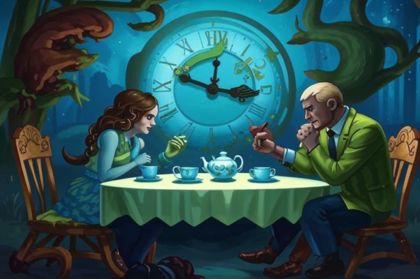 «За столом сидели змеи...»