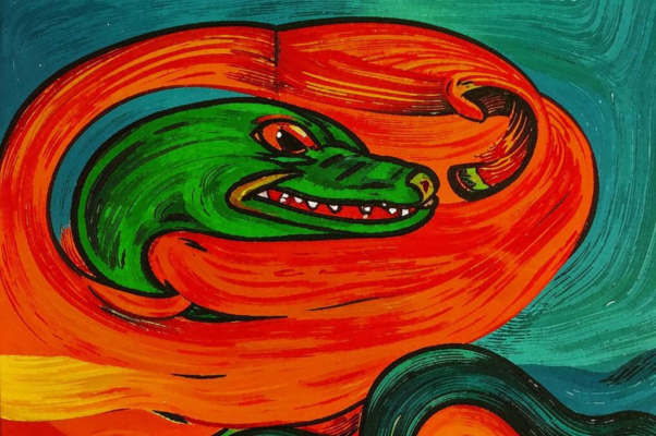 «Как аллигатор из-под одеял...»